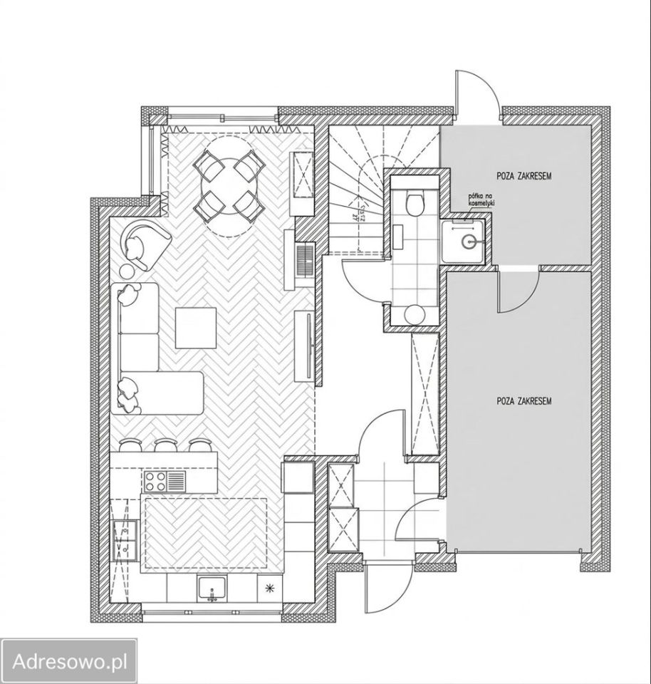 bliźniak, 4 pokoje Kielce Ostra Górka, ul. Chabrowa. Zdjęcie 15