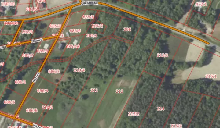 Działka budowlana Zawonia, ul. Wrzosowa