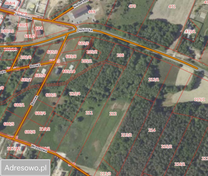 Działka budowlana Zawonia, ul. Wrzosowa