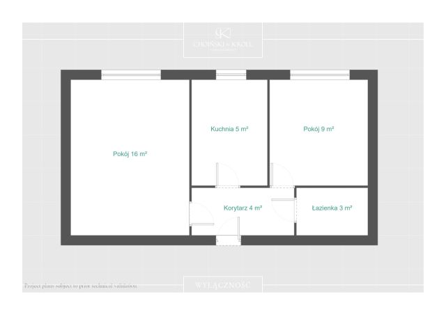 Mieszkanie 2-pokojowe Poznań, os. Powstań Narodowych. Zdjęcie 2