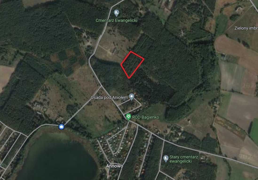 Działka rolna Małe Rudy, ul. Jeziorowa. Zdjęcie 7