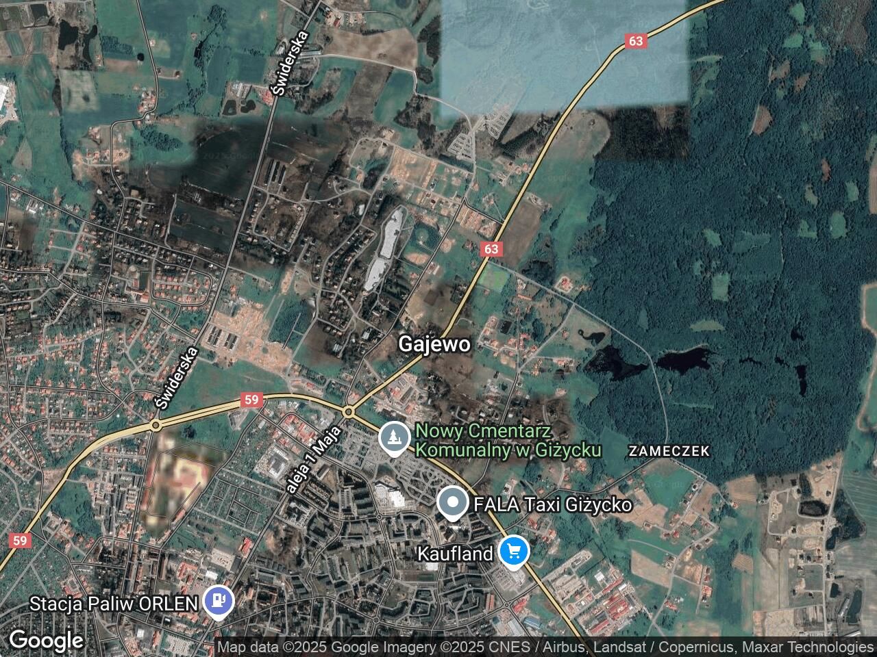 Działka budowlana Gajewo