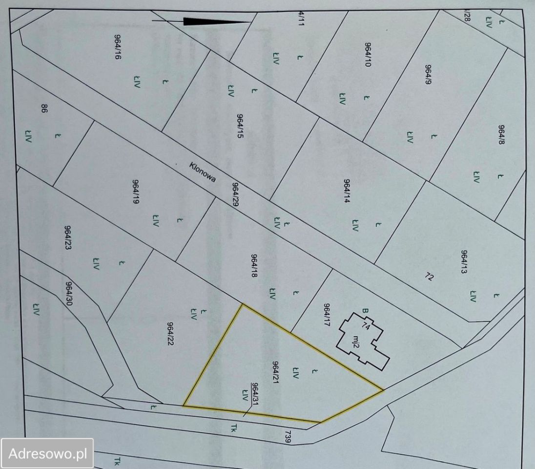 Działka budowlana Łomnica, ul. Klonowa. Zdjęcie 8