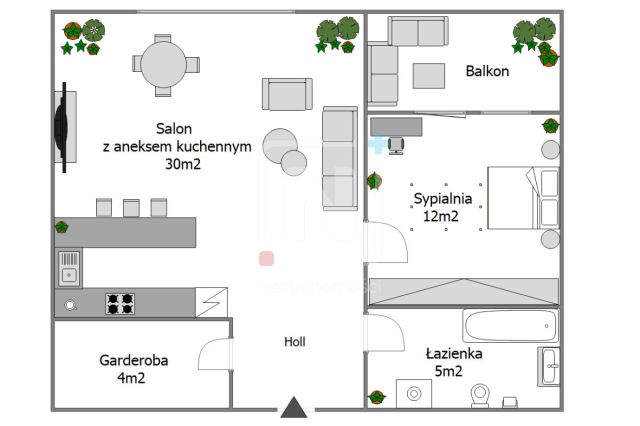 Mieszkanie 2-pokojowe Warszawa Ursus, ul. Przy Forcie. Zdjęcie 6