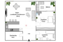 Mieszkanie 2-pokojowe Warszawa Ursus, ul. Przy Forcie. Zdjęcie 4