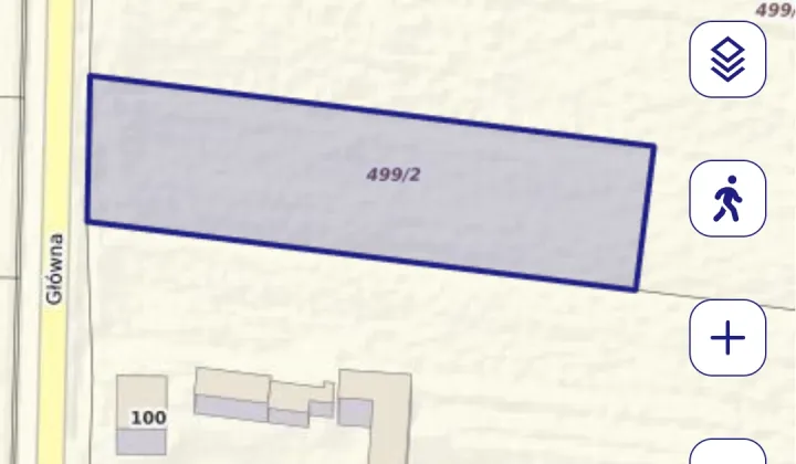 Działka rolno-budowlana Jedlanka