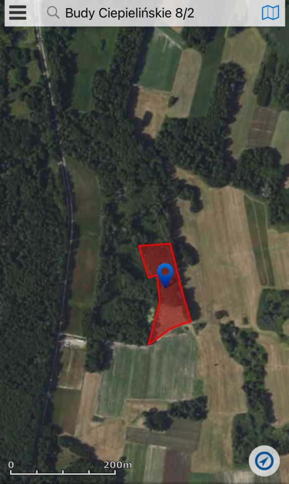 Działka budowlana Budy Ciepielińskie. Zdjęcie 8