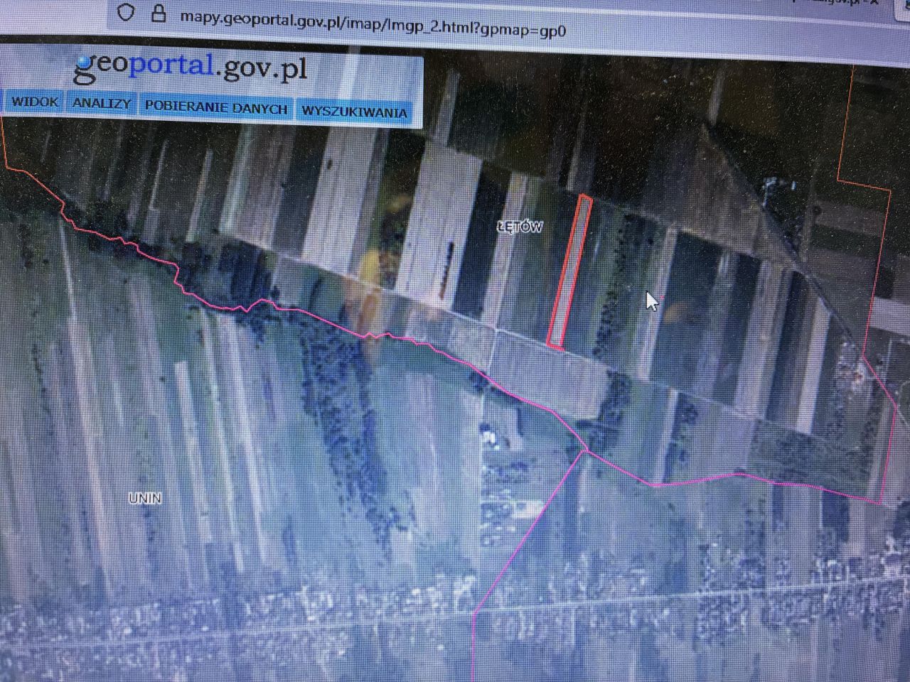 Działka rolna Łętów. Zdjęcie 5