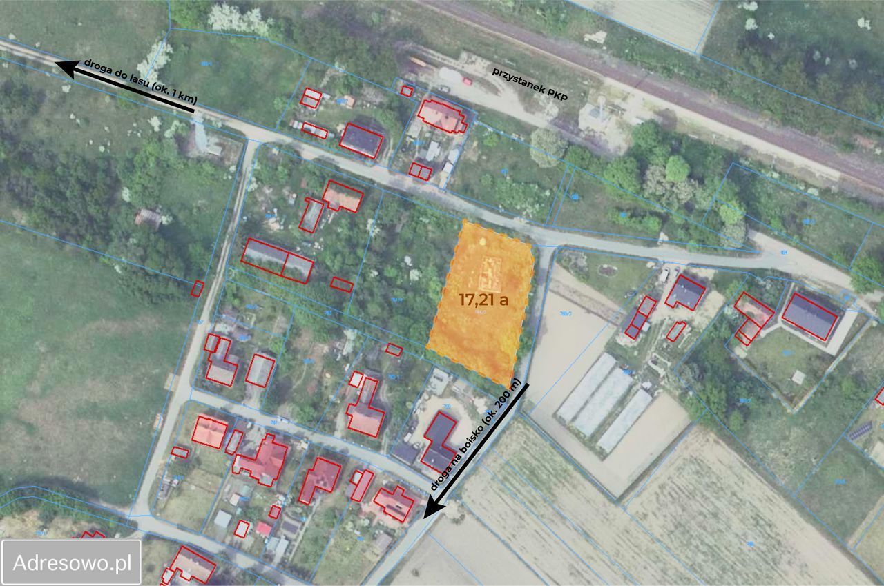 Działka budowlana Lipinki Łużyckie, os. Kolejowe. Zdjęcie 2