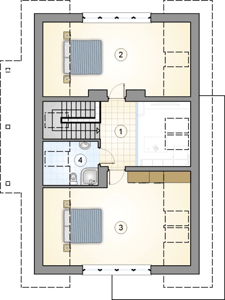 dom wolnostojący, 6 pokoi Olsztyn, ul. Jana Kochanowskiego. Zdjęcie 20