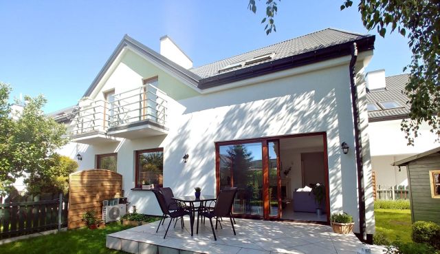 dom szeregowy, 4 pokoje Warszawa Białołęka, ul. Stanisława Chudoby. Zdjęcie 1