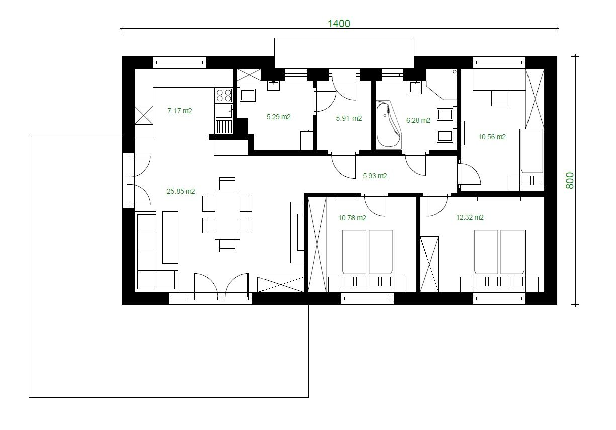dom wolnostojący, 3 pokoje Mysłów, ul. Sosnowa. Zdjęcie 6