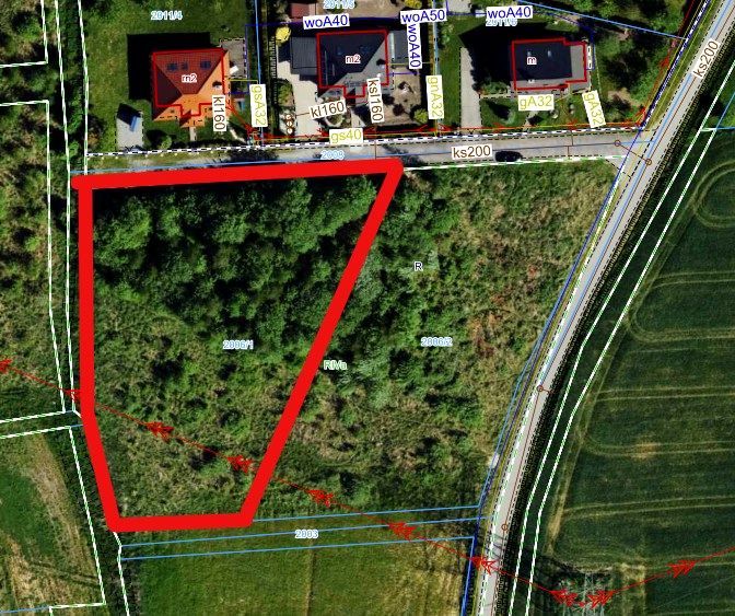 Działka budowlana Bielsko-Biała Hałcnów, ul. Pisarska. Zdjęcie 5