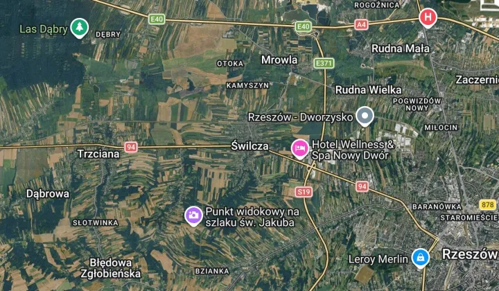 Działka inna Świlcza Za Koleją