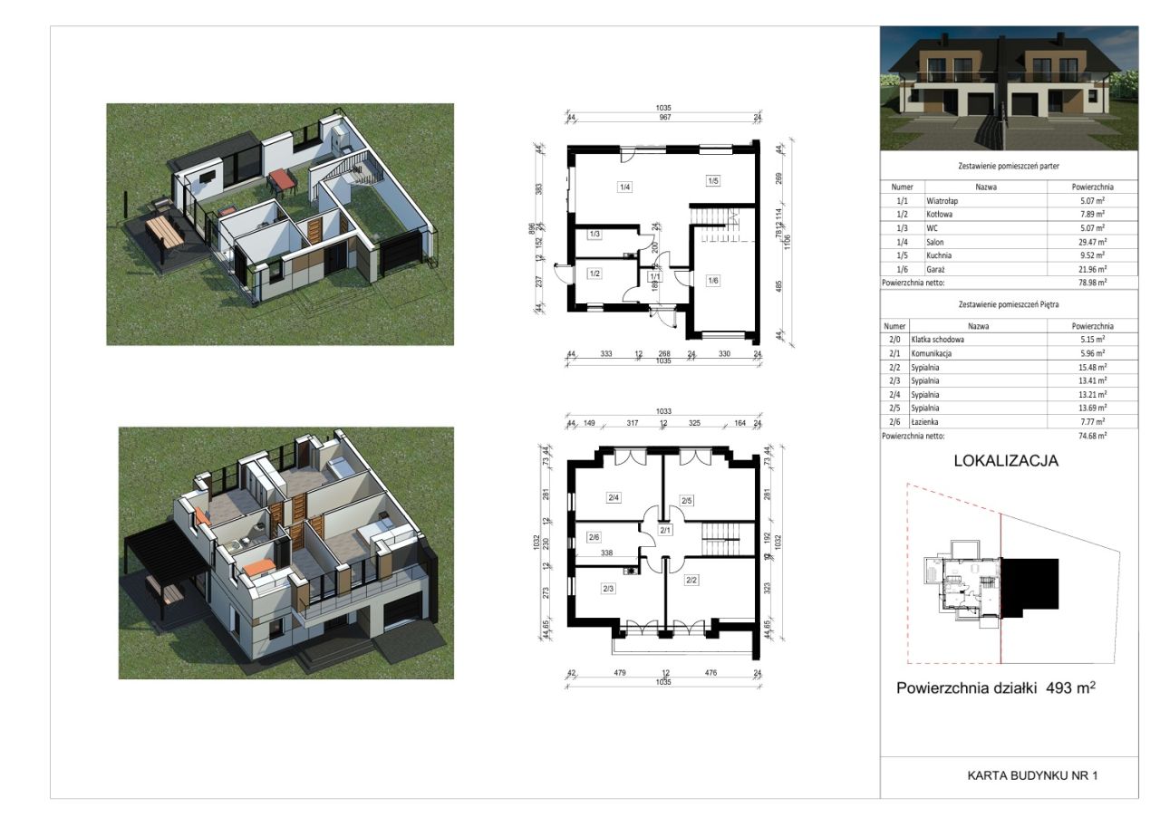 bliźniak, 4 pokoje Piaseczna Górka, ul. Sportowa. Zdjęcie 5