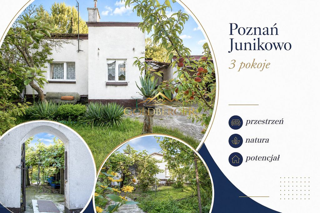 bliźniak, 3 pokoje Poznań Junikowo, ul. Junikowska. Zdjęcie 1