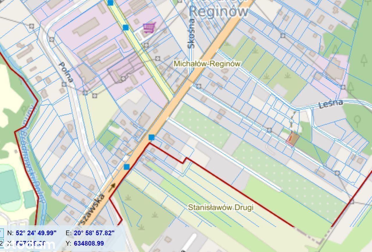 Działka budowlana Michałów-Reginów, ul. Warszawska. Zdjęcie 6