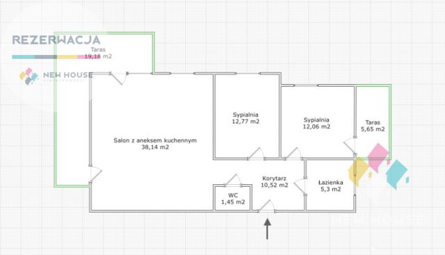 Mieszkanie 3-pokojowe Olsztyn Podgrodzie, ul. Armii Krajowej. Zdjęcie 31