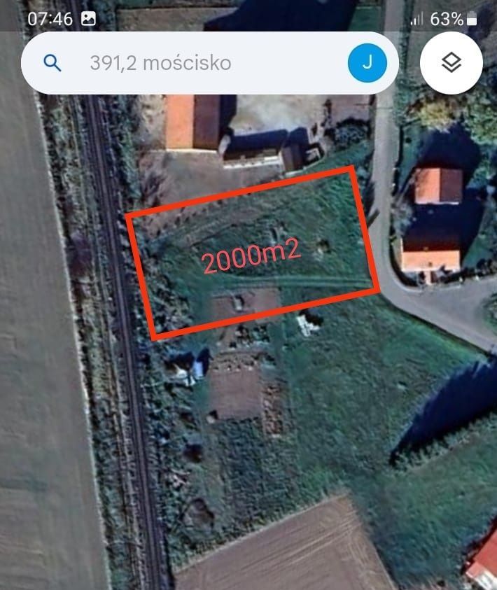 Działka budowlana Mościsko. Zdjęcie 2