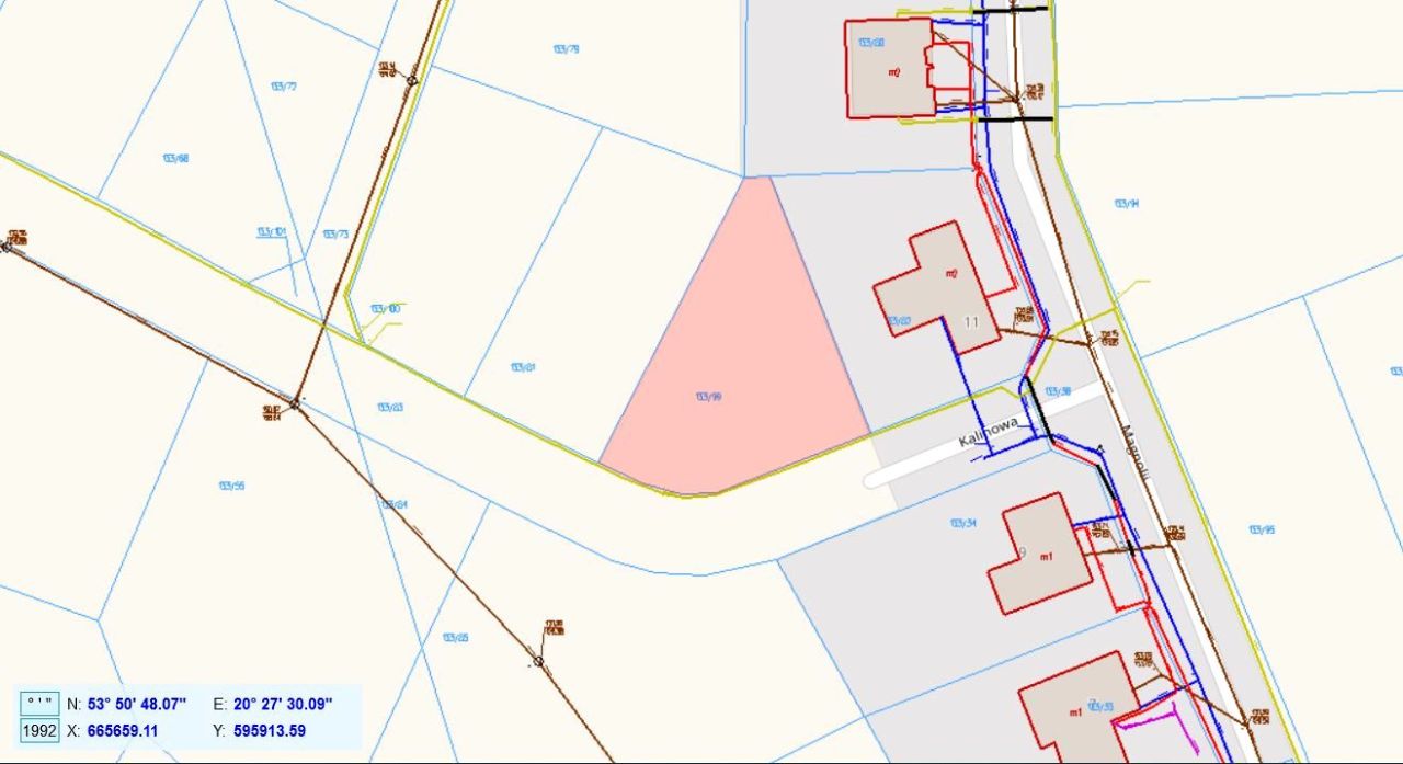 Działka budowlana Ługwałd, ul. Kalinowa. Zdjęcie 5