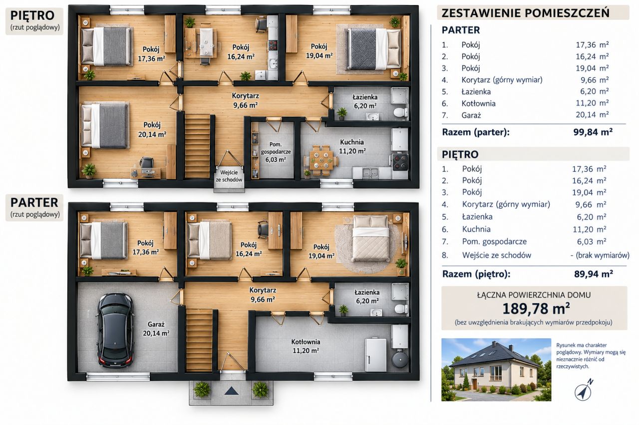 dom wolnostojący, 6 pokoi Podkupientyn. Zdjęcie 19