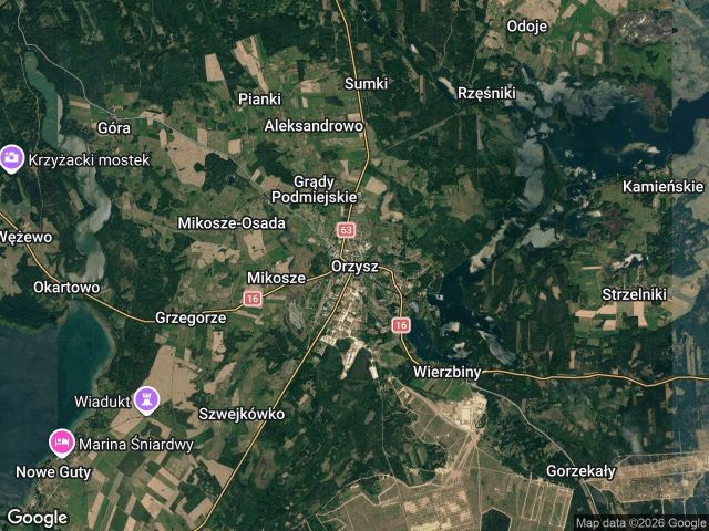 Mieszkanie 3-pokojowe Orzysz, os. Robotnicze. Zdjęcie 1