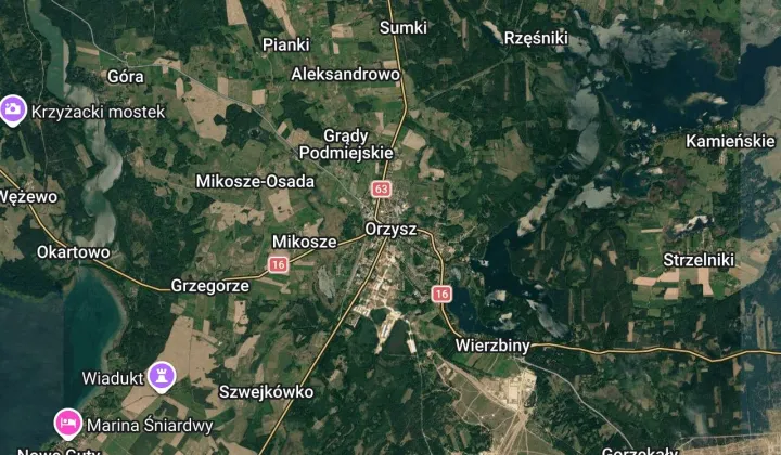 Mieszkanie 3-pokojowe Orzysz, os. Robotnicze