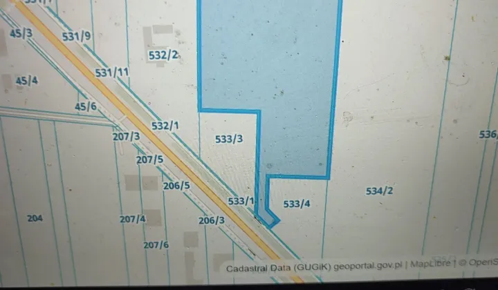 Działka rolna Dąbrowa