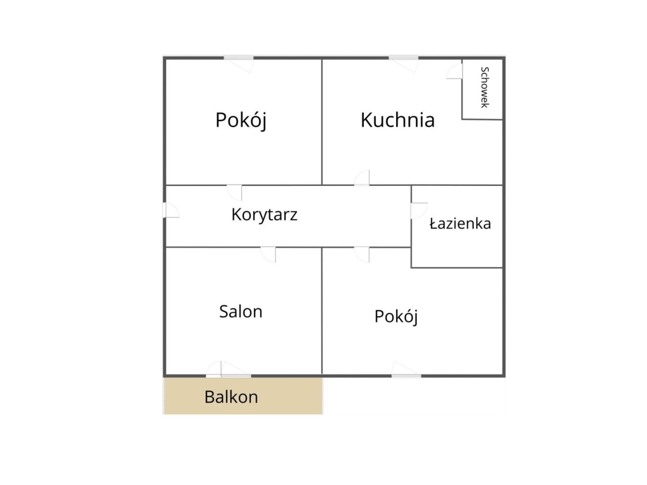 Mieszkanie 3-pokojowe Lutowiska. Zdjęcie 15