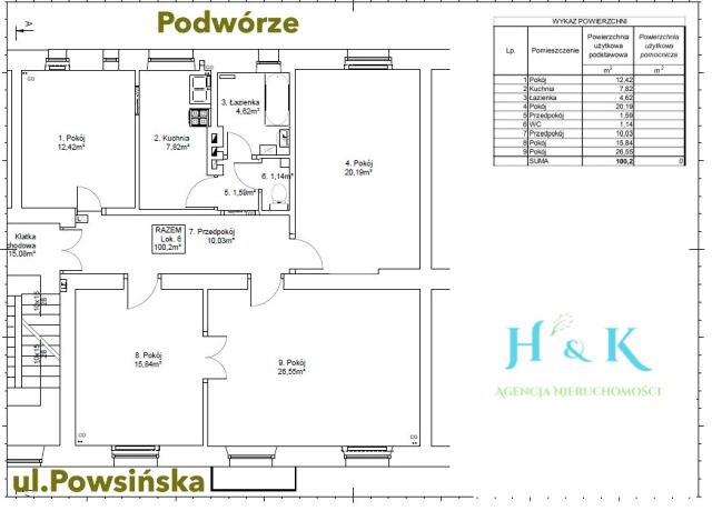 Mieszkanie 4-pokojowe Warszawa Sadyba, ul. Powsińska. Zdjęcie 19