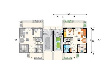 bliźniak, 5 pokoi Myślenice, ul. Tarnówka