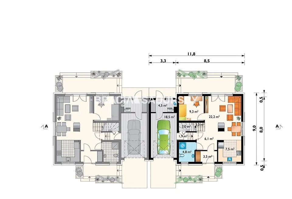 bliźniak, 5 pokoi Myślenice, ul. Tarnówka. Zdjęcie 21