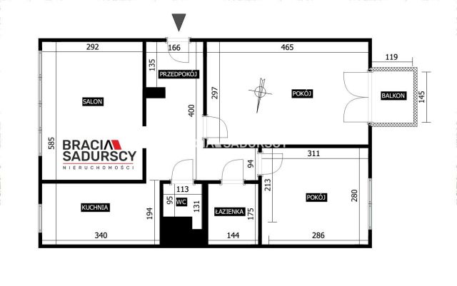 Mieszkanie 3-pokojowe Kraków Prądnik Czerwony, ul. Jakuba Majora. Zdjęcie 39
