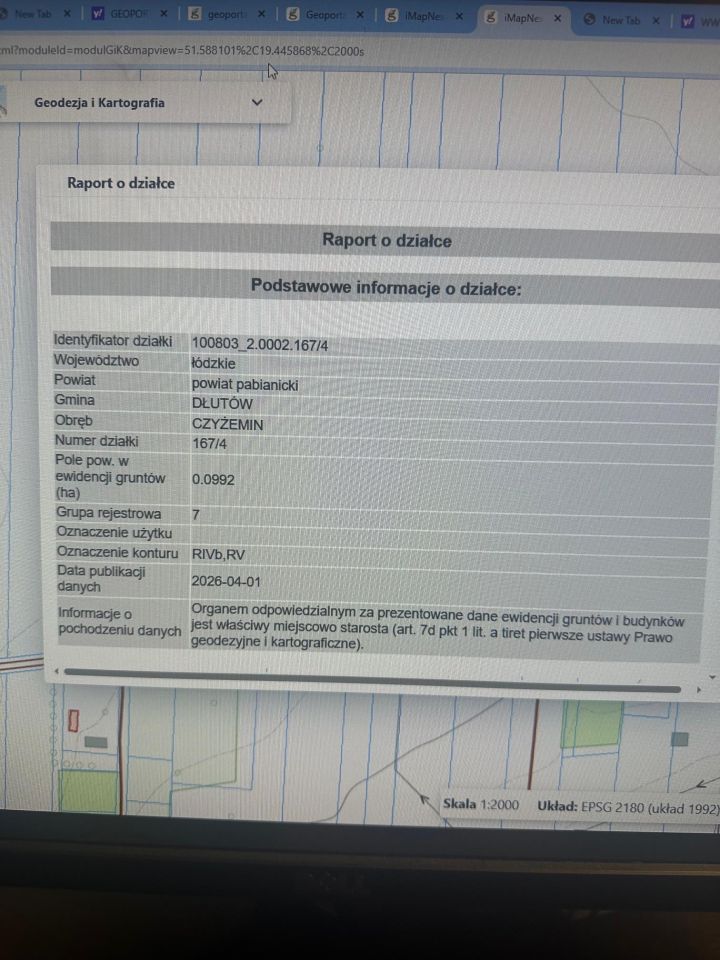 Działka budowlana Czyżemin. Zdjęcie 12
