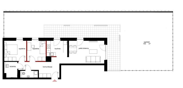 Mieszkanie 3-pokojowe Łódź Nowe Złotno, ul. Podchorążych. Zdjęcie 23