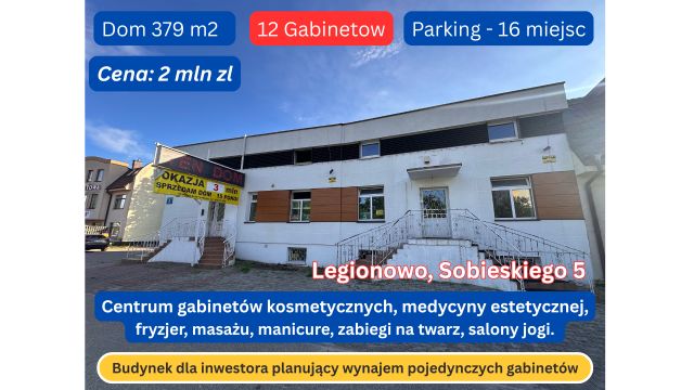 dom wolnostojący Legionowo, ul. Jana III Sobieskiego. Zdjęcie 1