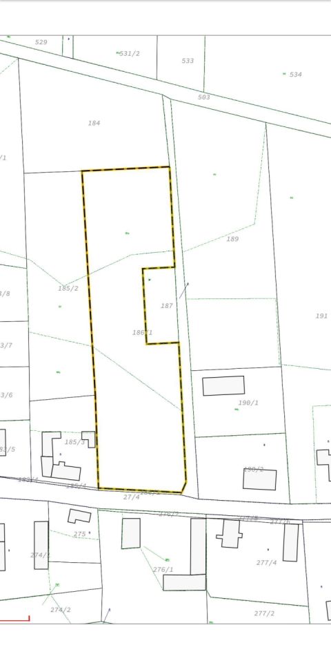 Działka inwestycyjna Stare Strącze. Zdjęcie 5