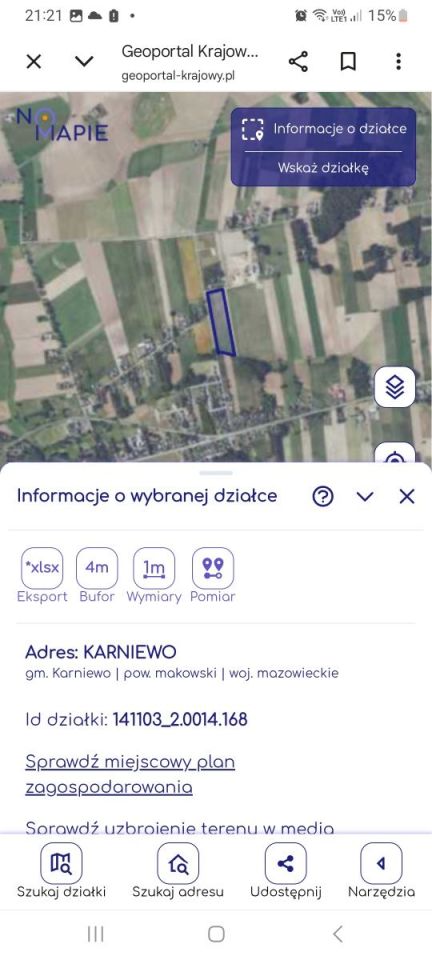Działka inwestycyjna Karniewo. Zdjęcie 3
