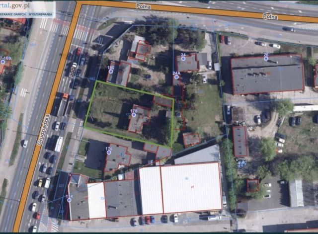 Działka inwestycyjna Toruń, ul. Grudziądzka. Zdjęcie 1