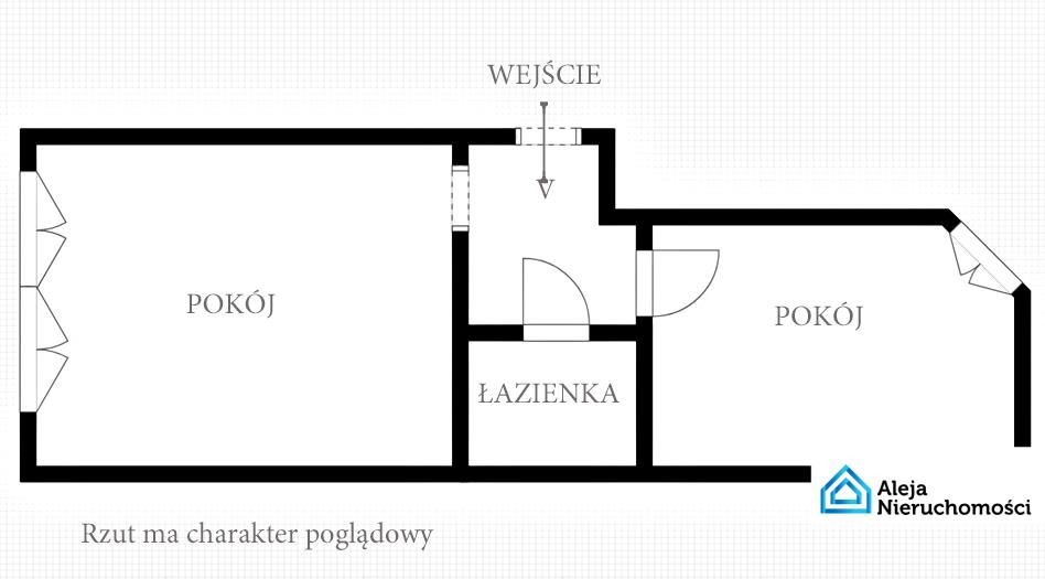 Mieszkanie 2-pokojowe Częstochowa Trzech Wieszczów, ul. Hoene-Wrońskiego. Zdjęcie 12