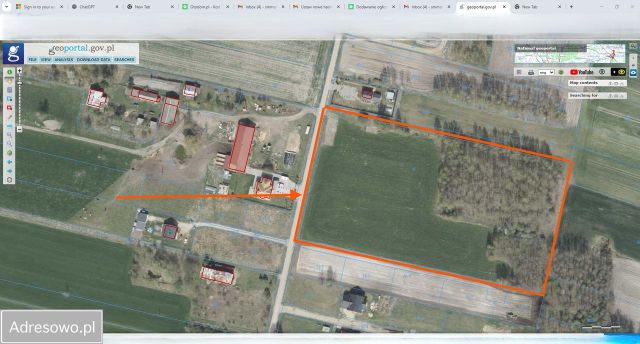 Działka rolno-budowlana Łubianki. Zdjęcie 1