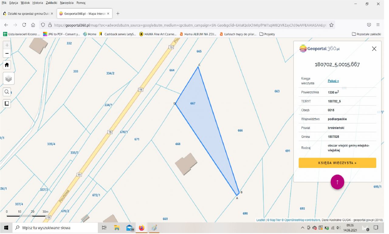 Działka budowlana Równe, ul. Pocztowa. Zdjęcie 2