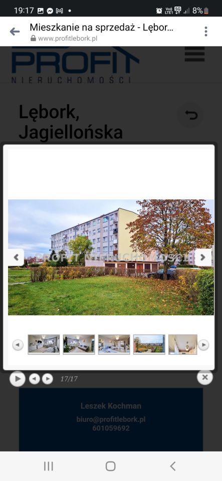 Mieszkanie 2-pokojowe Lębork Centrum, ul. Jagiellońska