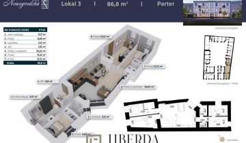 Mieszkanie 4-pokojowe Radom Śródmieście, ul. Nowogrodzka