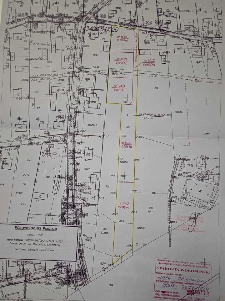 Działka budowlana Szewnica. Zdjęcie 2