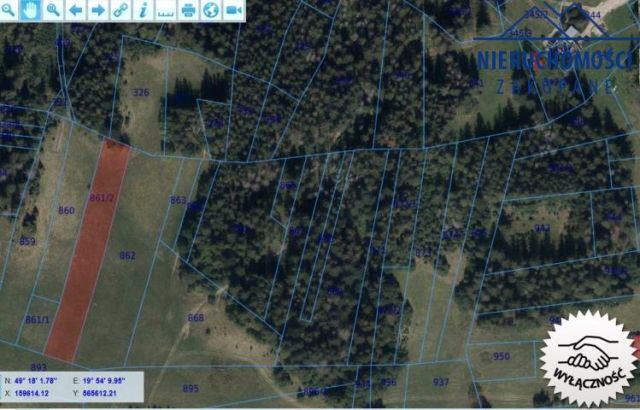 Działka rolna Kościelisko. Zdjęcie 5