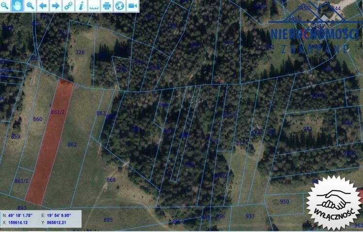 Działka rolna Kościelisko. Zdjęcie 5