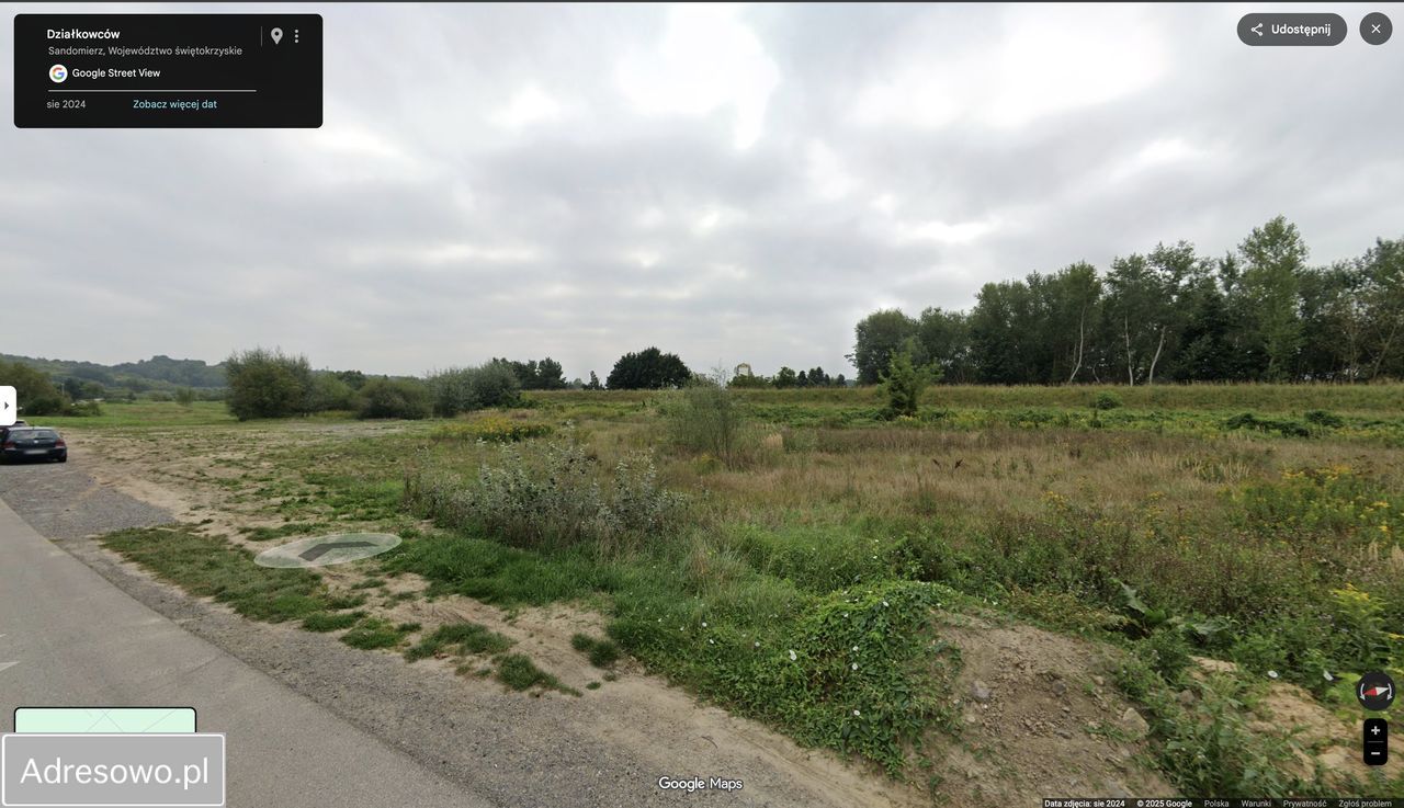 Działka inwestycyjna Sandomierz, ul. Działkowców