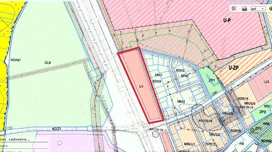 Działka inwestycyjna Polkowice, Każmierzów. Zdjęcie 1