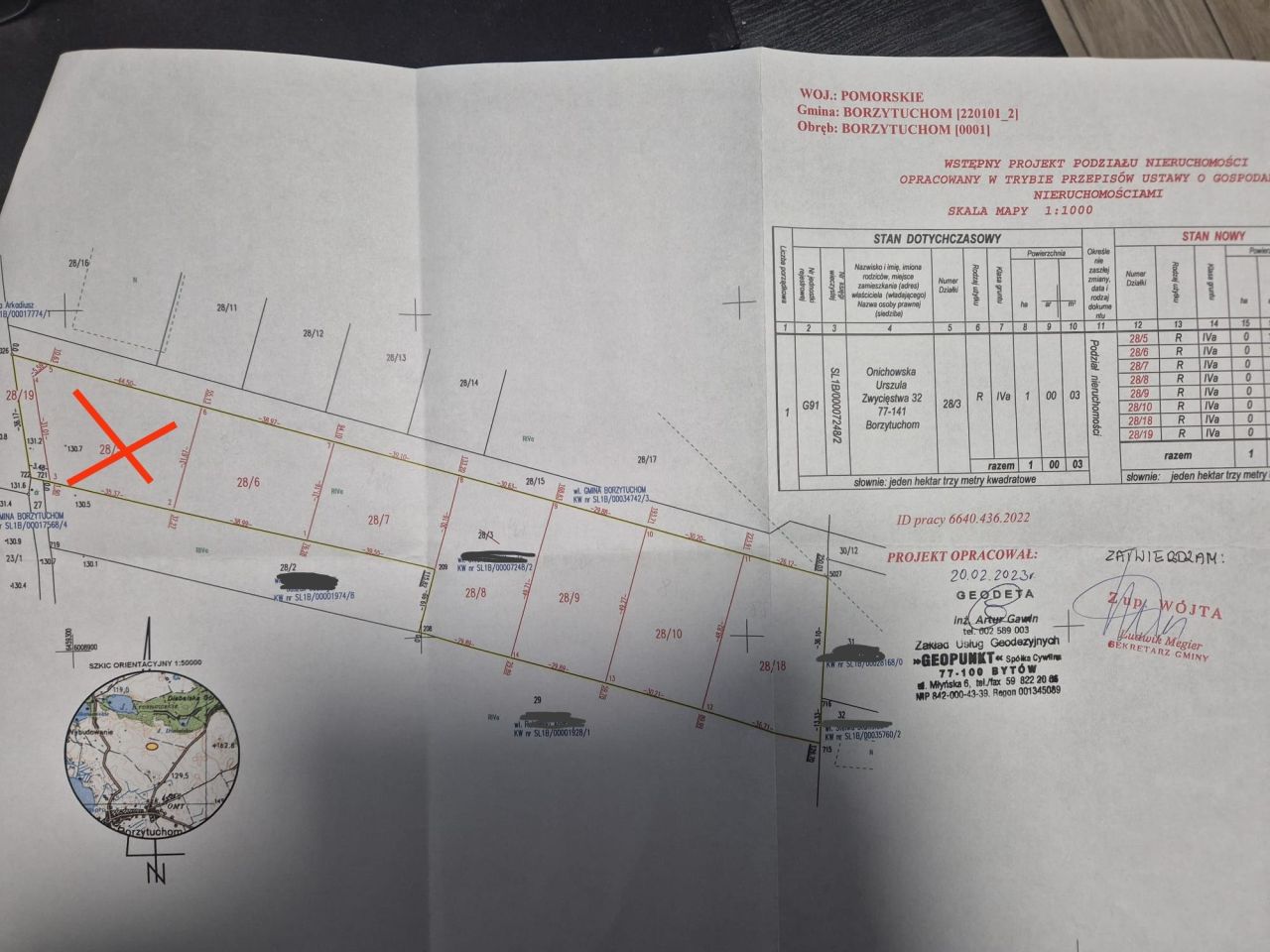 Działka rolno-budowlana Borzytuchom. Zdjęcie 3